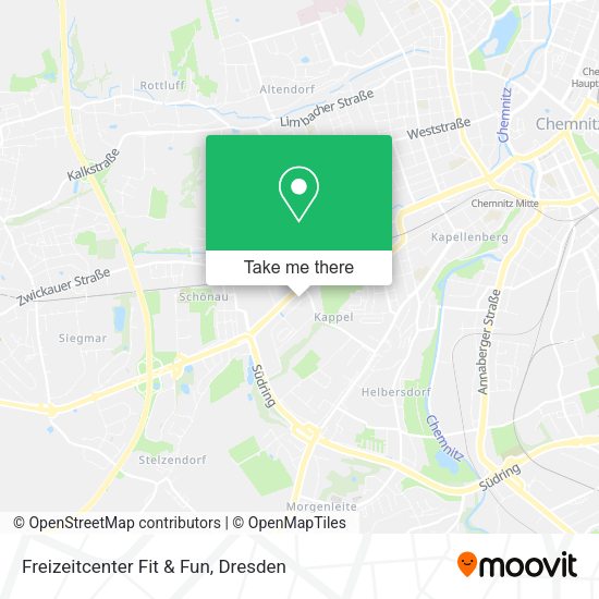 Карта Freizeitcenter Fit & Fun