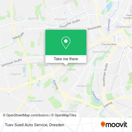 Карта Tuev Sued Auto Service