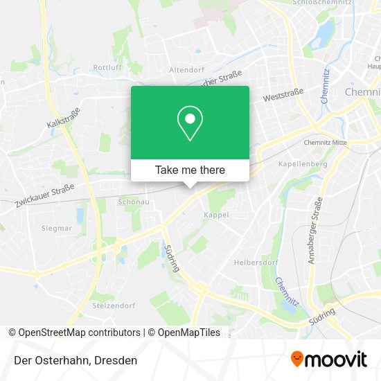 Карта Der Osterhahn