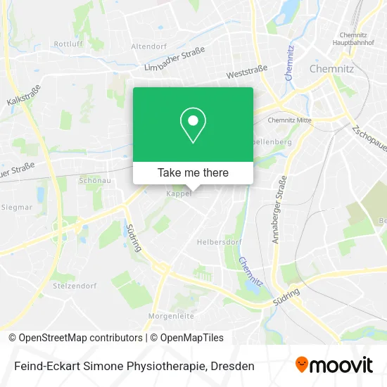 Карта Feind-Eckart Simone Physiotherapie