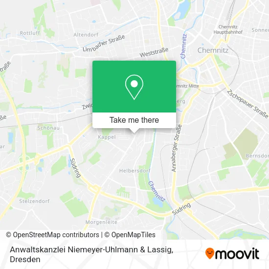 Карта Anwaltskanzlei Niemeyer-Uhlmann & Lassig