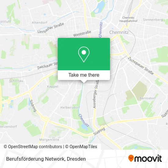 Карта Berufsförderung Network