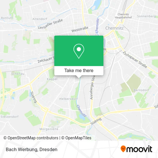 Карта Bach Werbung