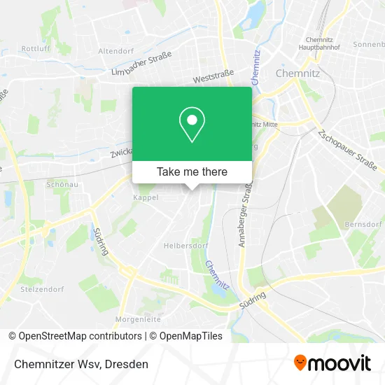 Карта Chemnitzer Wsv
