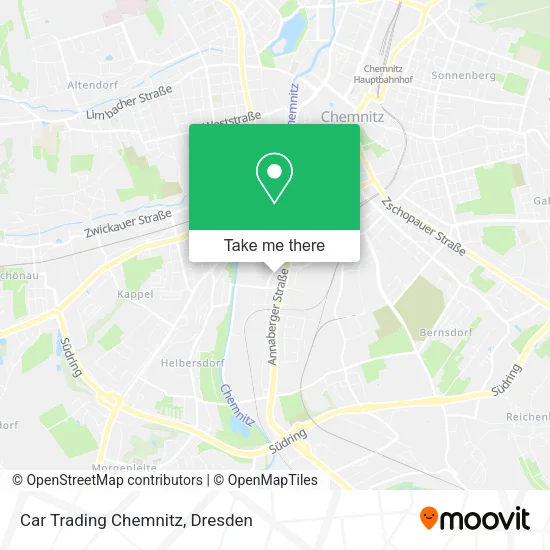 Карта Car Trading Chemnitz