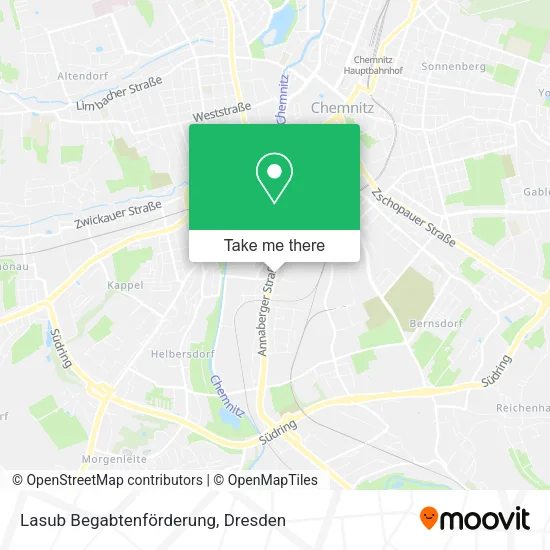 Карта Lasub Begabtenförderung