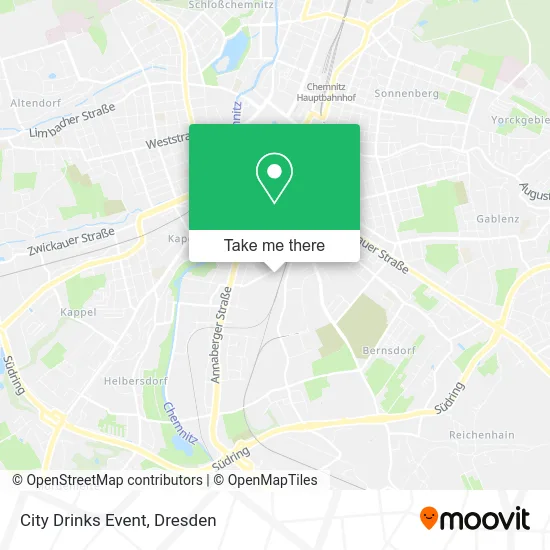 Карта City Drinks Event