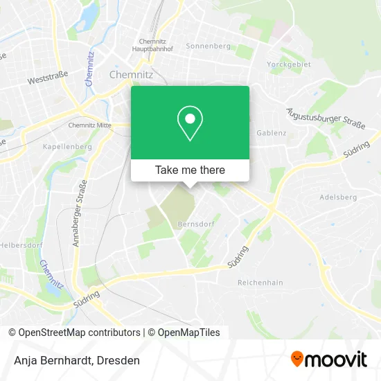 Карта Anja Bernhardt