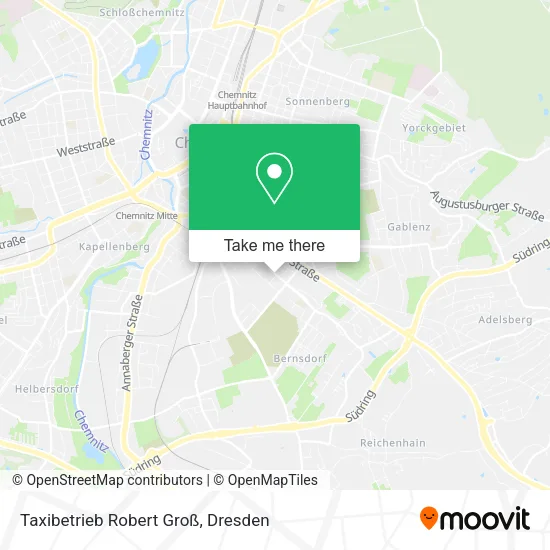Карта Taxibetrieb Robert Groß