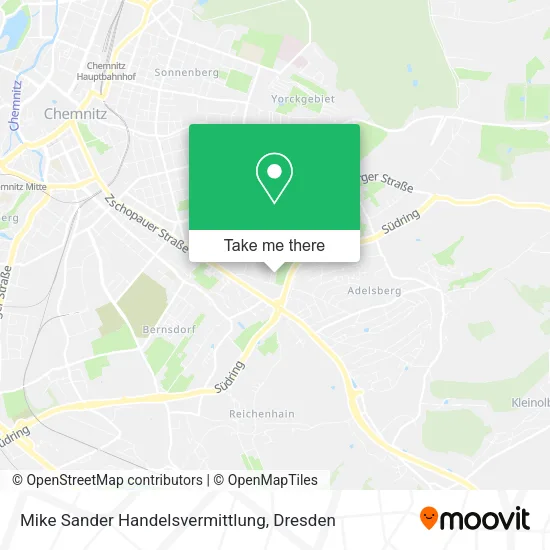 Карта Mike Sander Handelsvermittlung