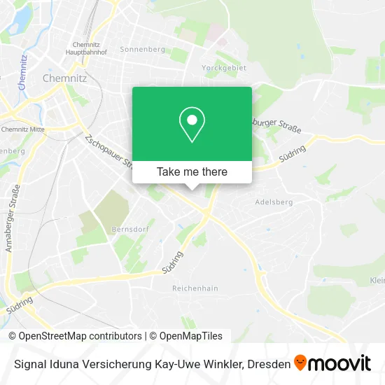 Карта Signal Iduna Versicherung Kay-Uwe Winkler