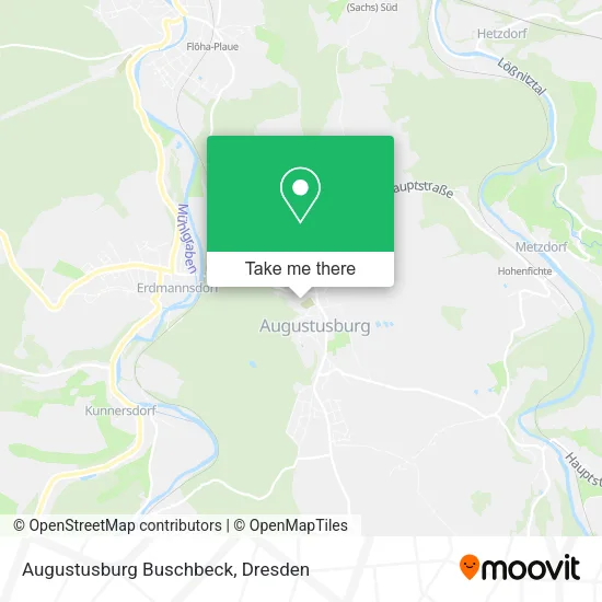 Карта Augustusburg Buschbeck