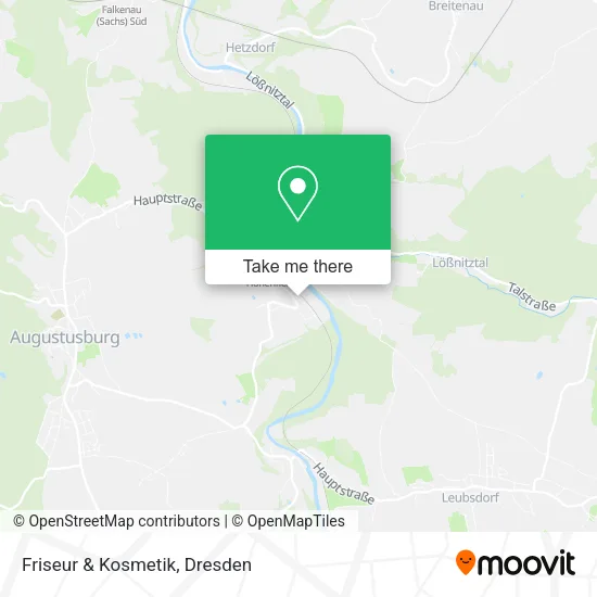 Карта Friseur & Kosmetik