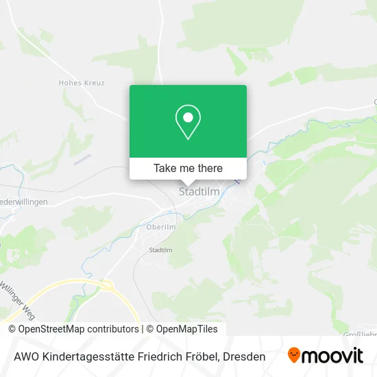 Карта AWO Kindertagesstätte Friedrich Fröbel