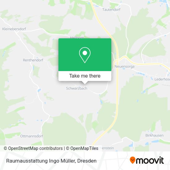 Карта Raumausstattung Ingo Müller