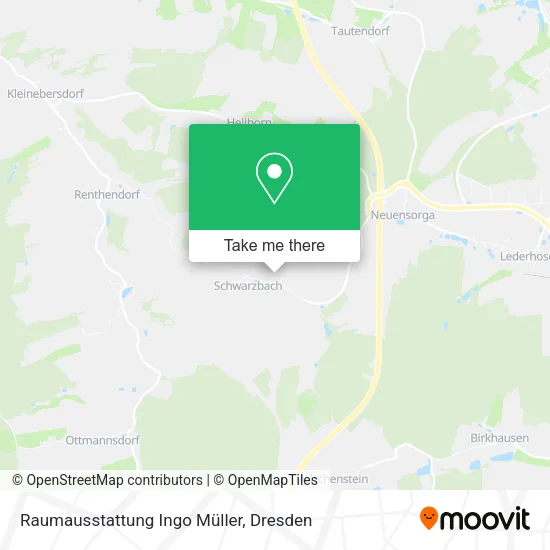 Карта Raumausstattung Ingo Müller