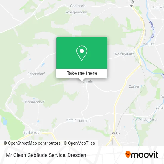 Карта Mr Clean Gebäude Service