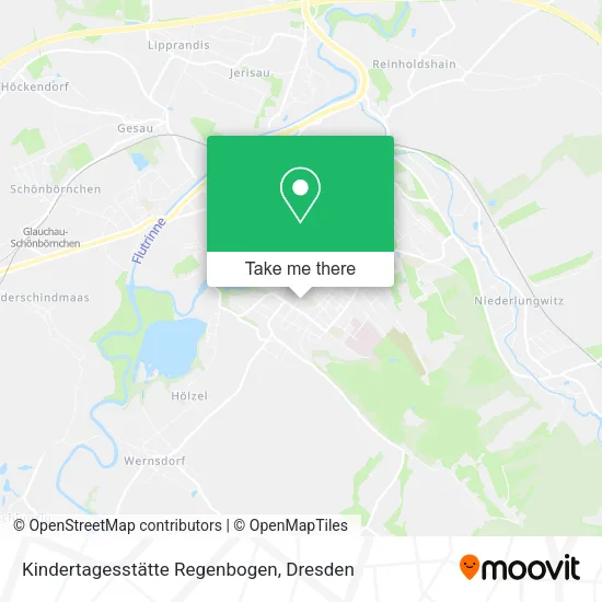 Карта Kindertagesstätte Regenbogen