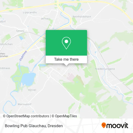 Карта Bowling Pub Glauchau