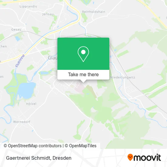 Карта Gaertnerei Schmidt