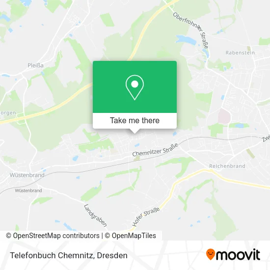 Карта Telefonbuch Chemnitz