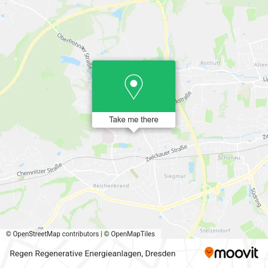 Карта Regen Regenerative Energieanlagen