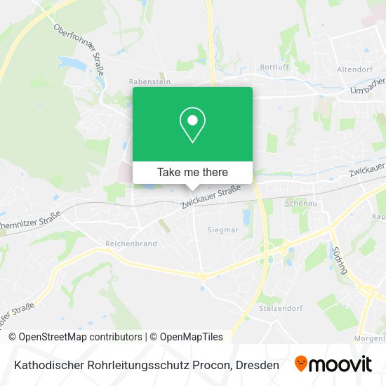 Карта Kathodischer Rohrleitungsschutz Procon