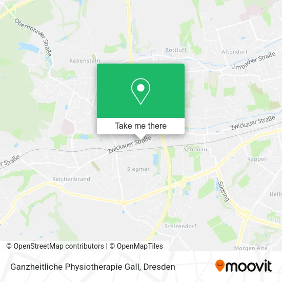 Карта Ganzheitliche Physiotherapie Gall