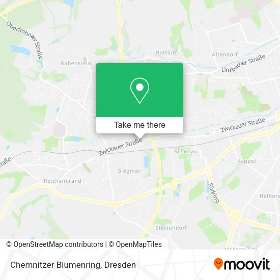 Карта Chemnitzer Blumenring