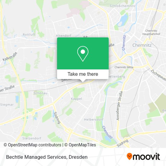 Карта Bechtle Managed Services