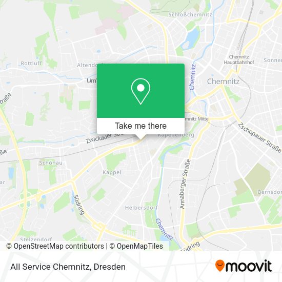 Карта All Service Chemnitz