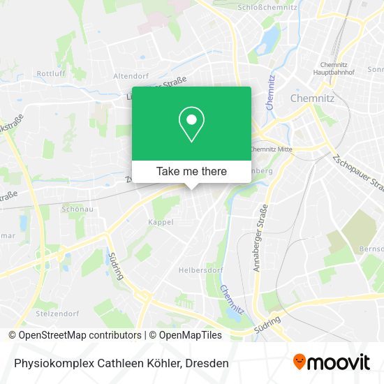 Карта Physiokomplex Cathleen Köhler