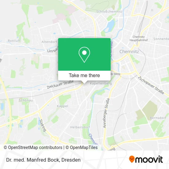 Карта Dr. med. Manfred Bock