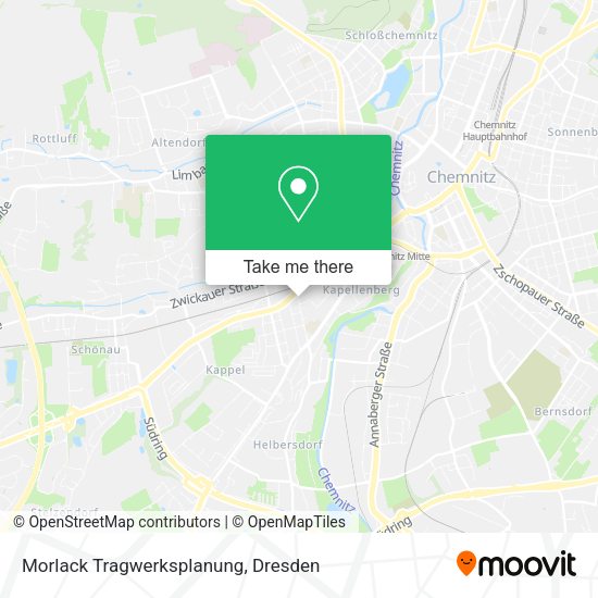 Карта Morlack Tragwerksplanung