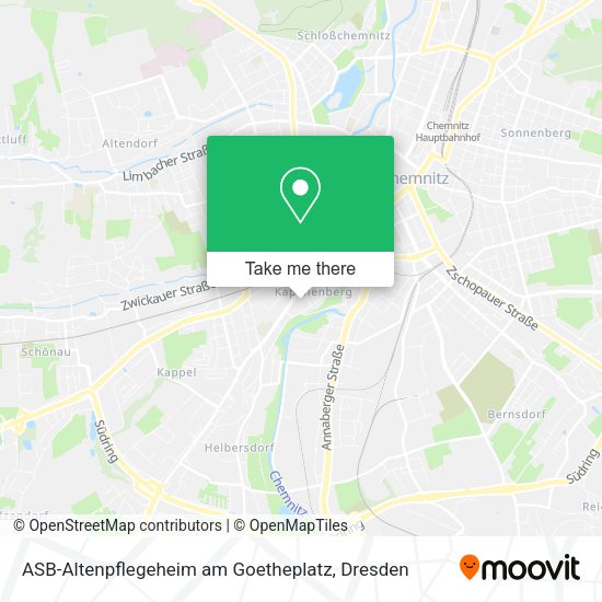 Карта ASB-Altenpflegeheim am Goetheplatz