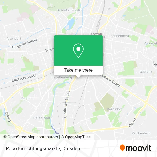 Карта Poco Einrichtungsmärkte
