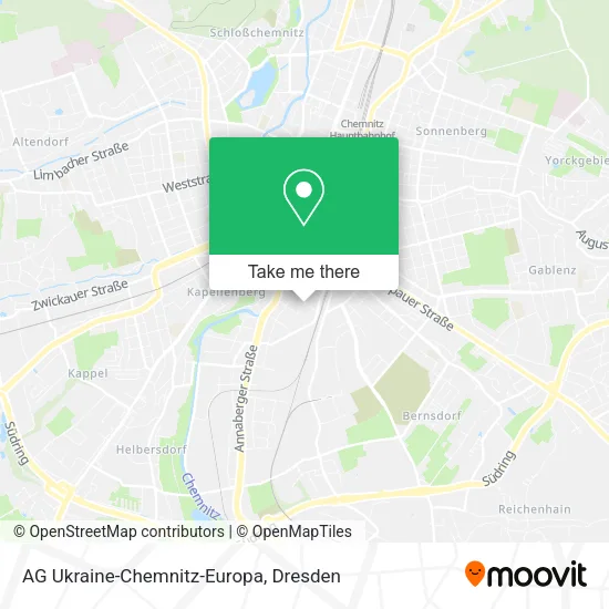 Карта AG Ukraine-Chemnitz-Europa