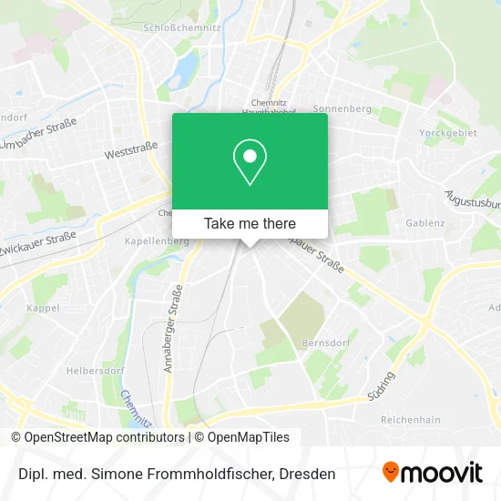 Карта Dipl. med. Simone Frommholdfischer