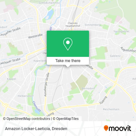Карта Amazon Locker-Laeticia