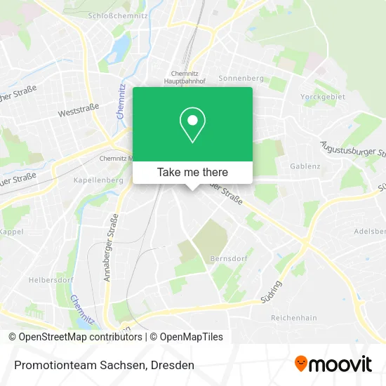 Карта Promotionteam Sachsen