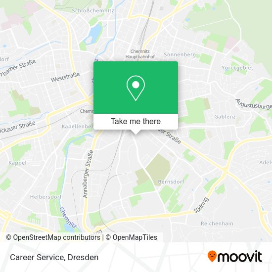 Карта Career Service