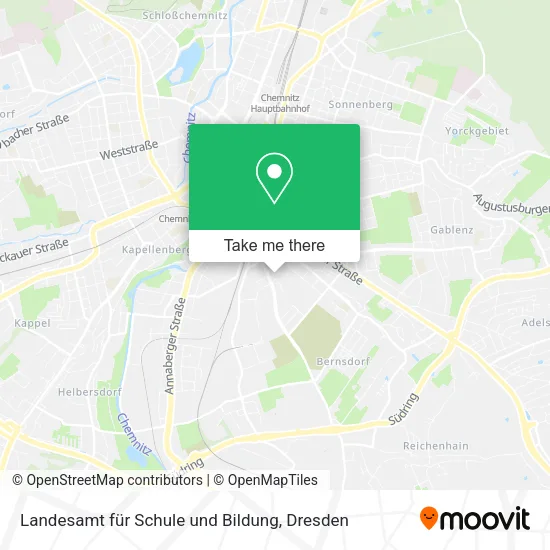 Карта Landesamt für Schule und Bildung
