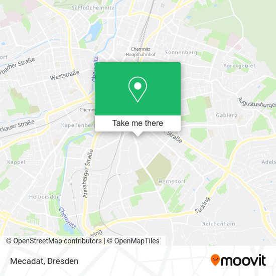 Карта Mecadat
