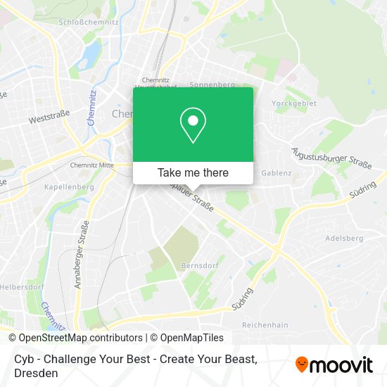 Карта Cyb - Challenge Your Best - Create Your Beast