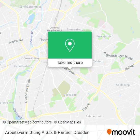Карта Arbeitsvermittlung A.S.b. & Partner