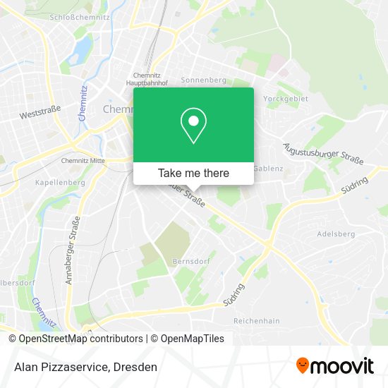Карта Alan Pizzaservice