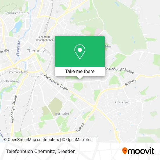 Карта Telefonbuch Chemnitz