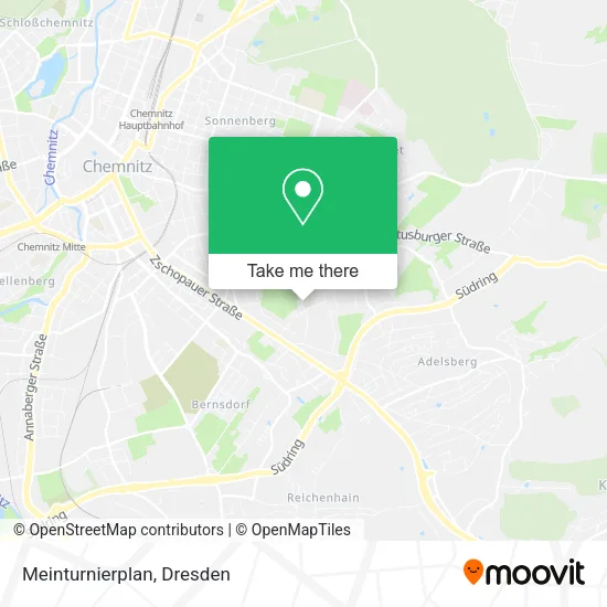 Карта Meinturnierplan