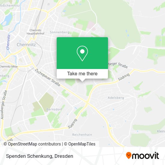 Карта Spenden Schenkung