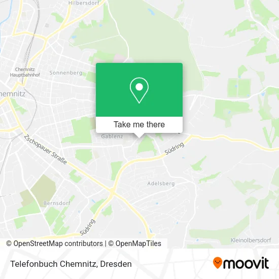 Карта Telefonbuch Chemnitz